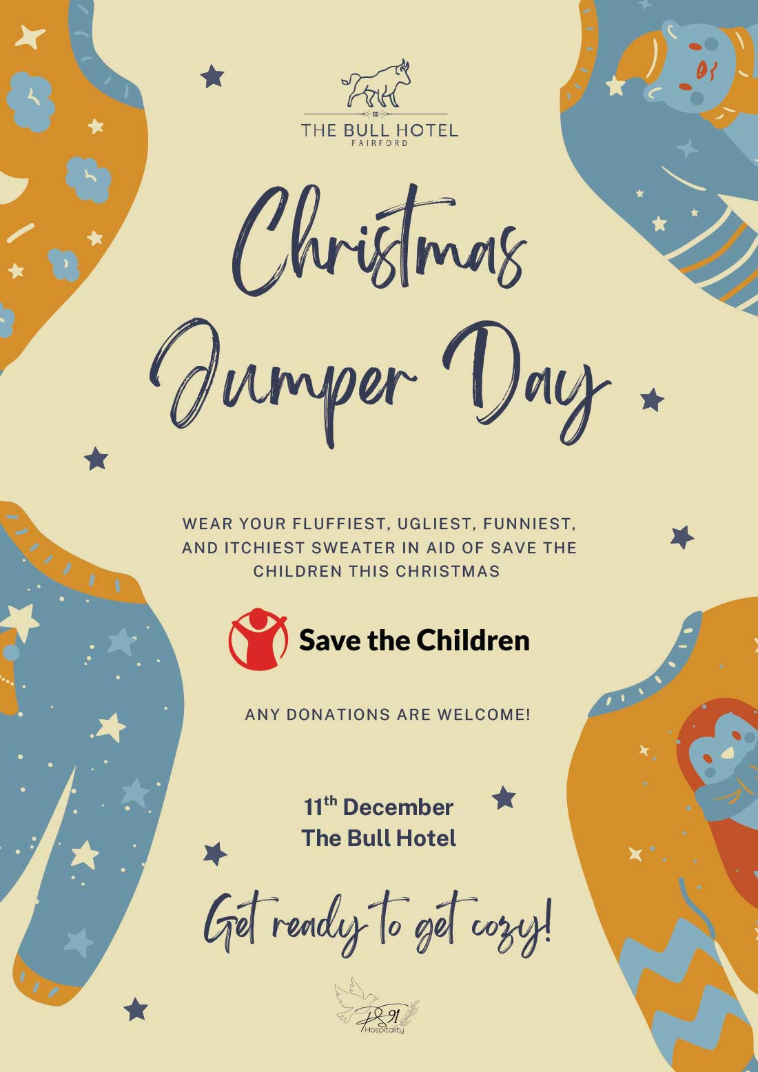 The Bull Christmas Jumper