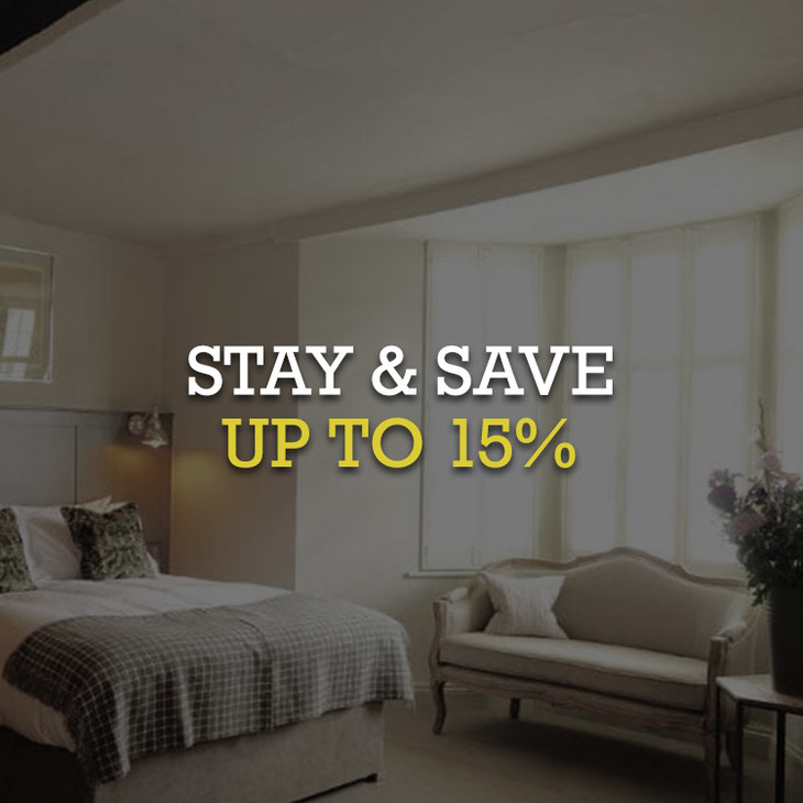 Stay and Save up to 15%